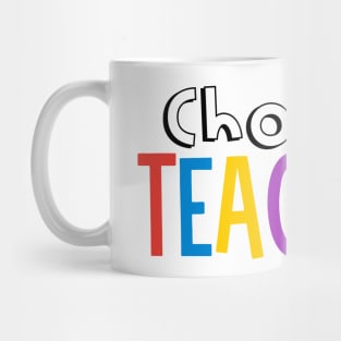 Rainbow Chorus Teacher Mug